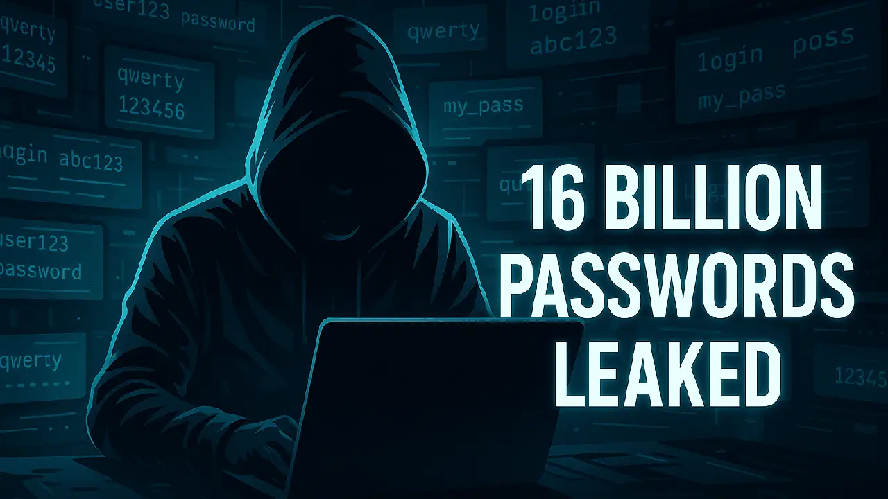 16 billion passwords leaked