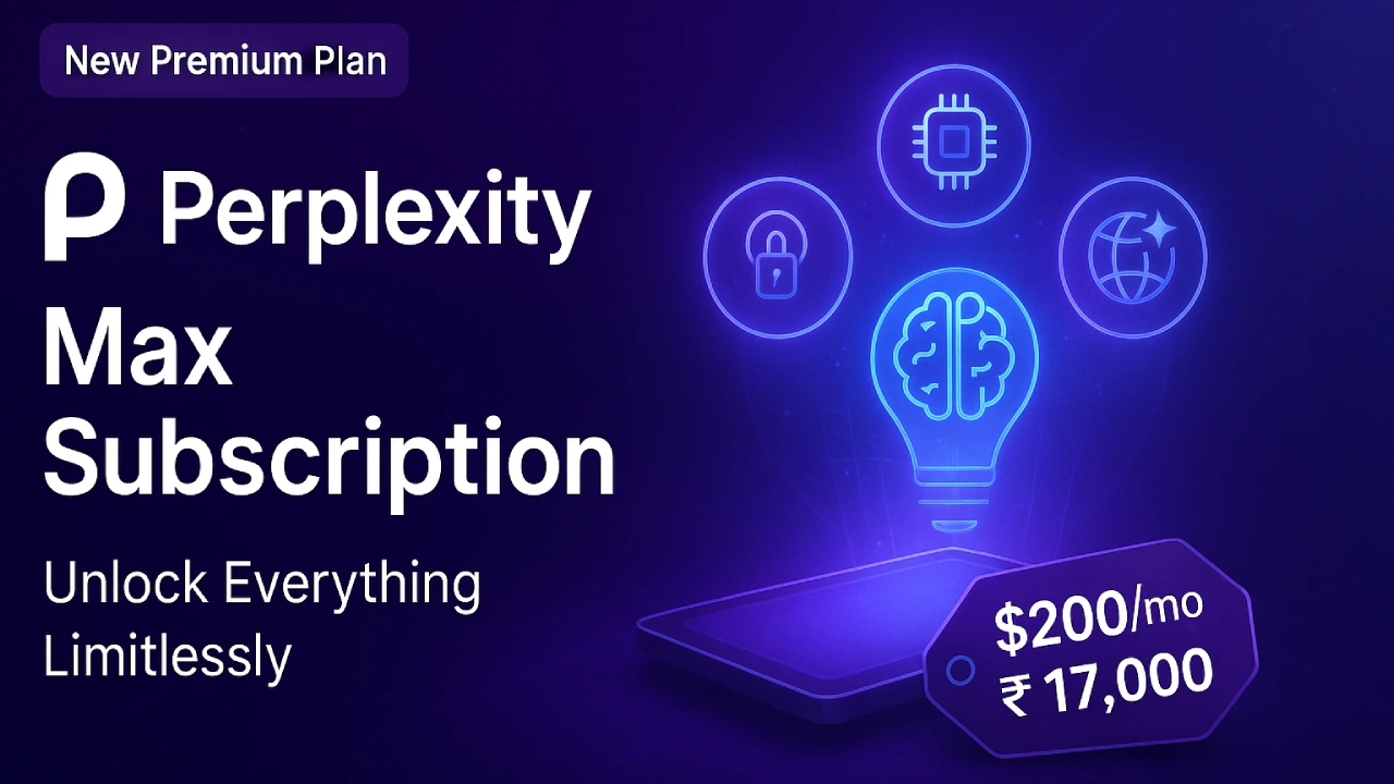 Perplexity Max Subscription